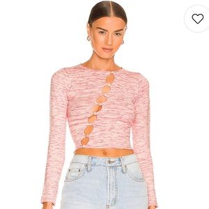 Super down cut out sweater